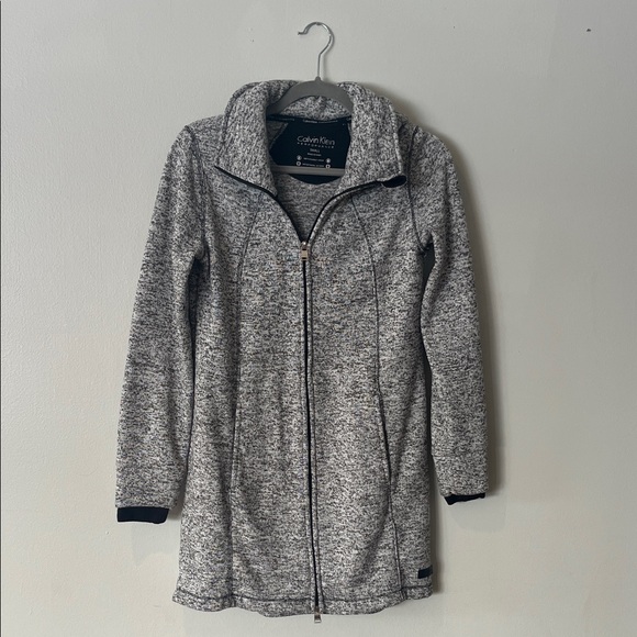 Calvin Klein Jackets & Blazers - Calvin Klein Women's Black and White Utility Jacket
